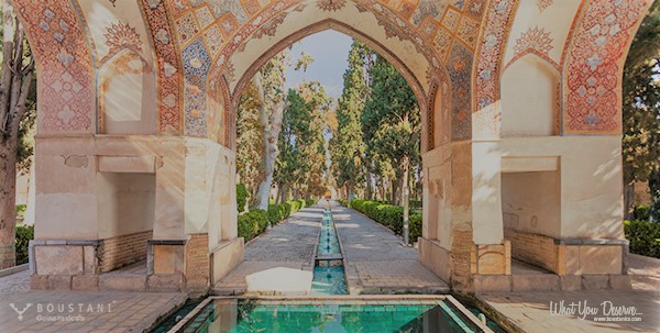 Rugs of Kashan-Boustani Carpet.Fin Garden